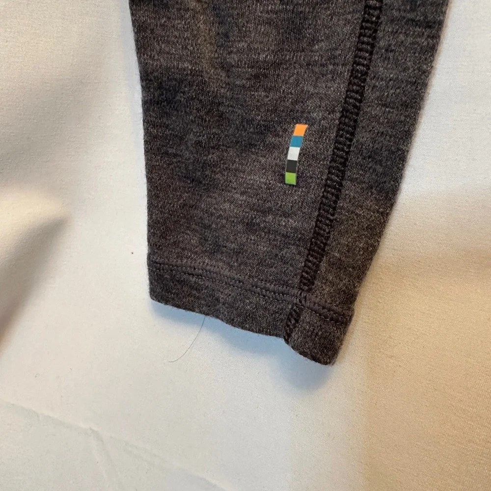 Smartwool Women's Small Merino 250 Baselayer‎ Color Block Leggings Black Gray